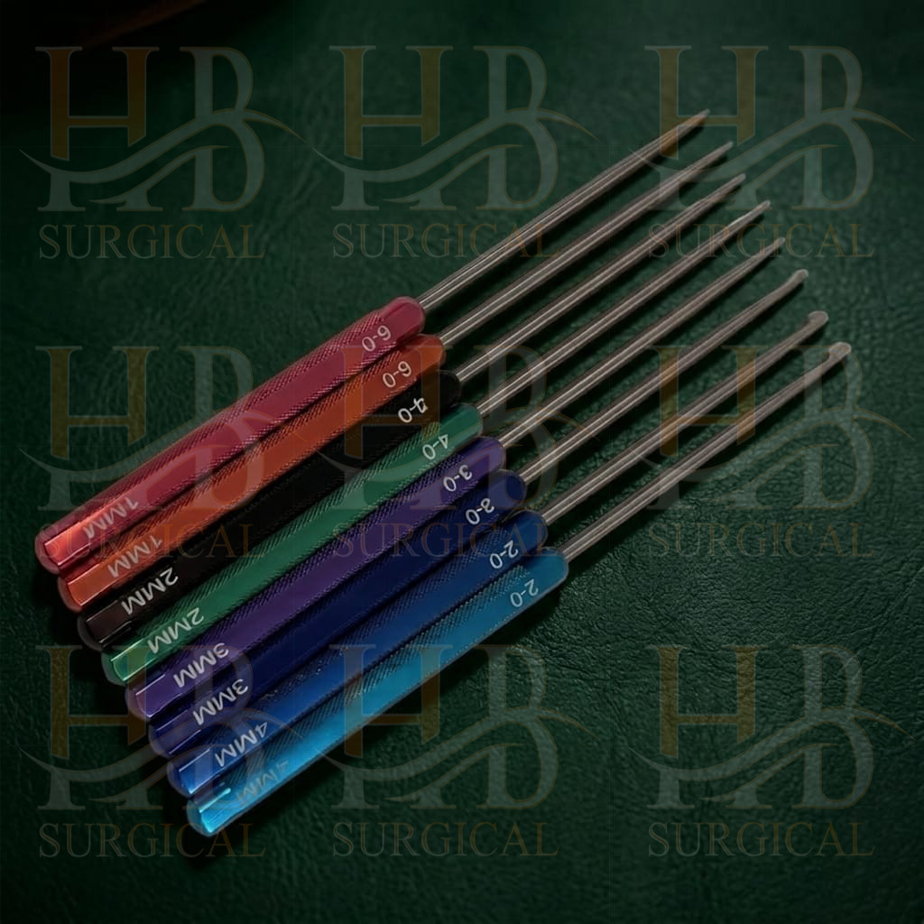 Cervical Curette German Steel Colored Handles Orthopedic Spine Set