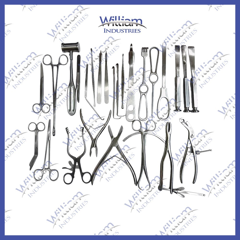 Basic Orthopedic Surgery Kit German Orthopedic Surgical instruments Set of 25 PC