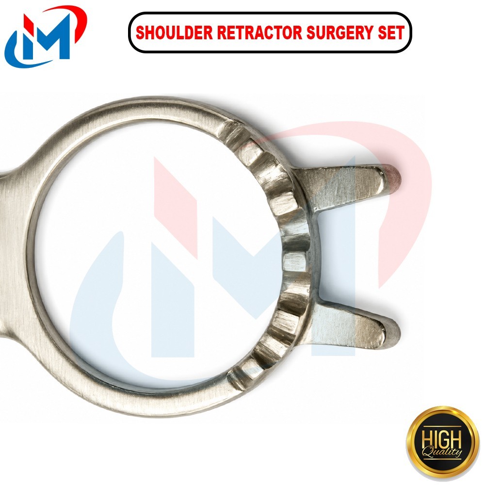 Shoulder Retractor Surgery Set of 13 With Sterlize Mesh Box Orthopedic