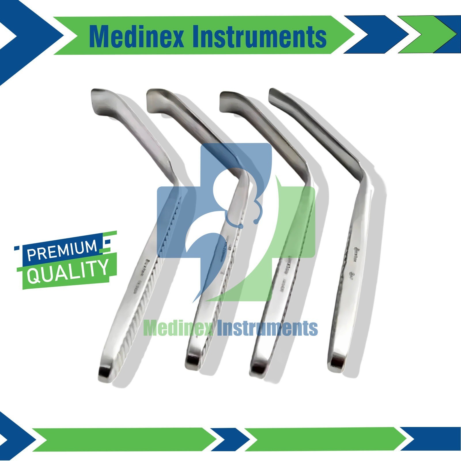 Cloward Blade Retractor Set of 4 Pcs Orthopedic Surgical Instruments