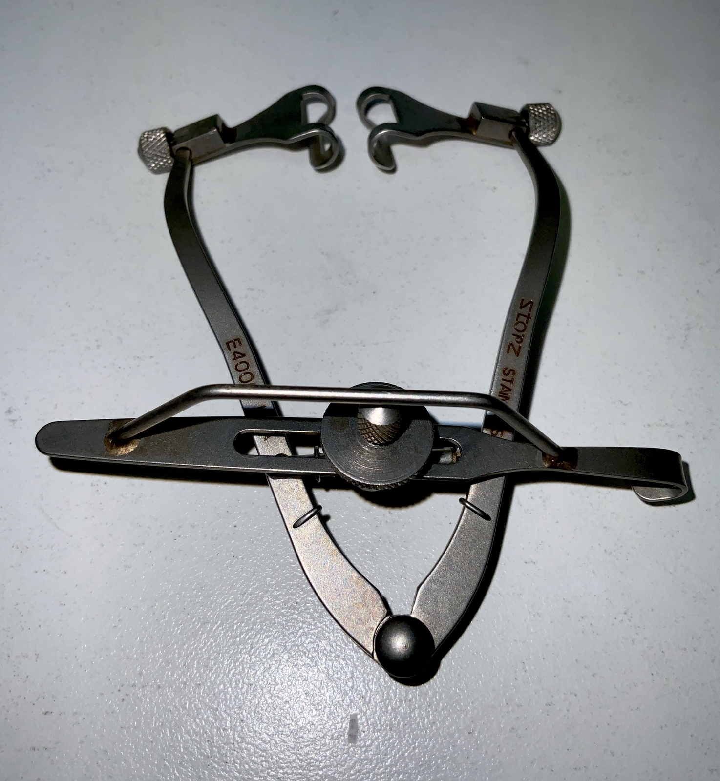 Storz E4006 Fenestrated Maumenee-Park Speculum Eye Retractor