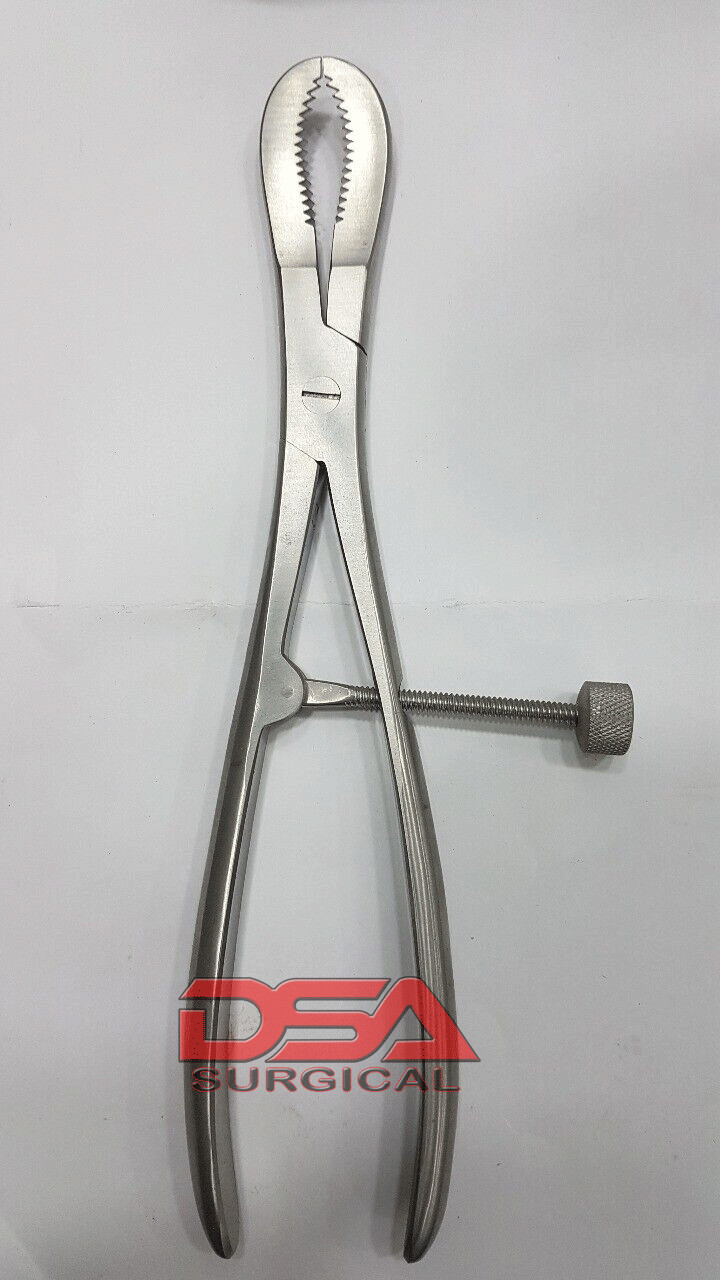 Bone Holding Reduction Forceps Lock Holder 24cm Orthopedic Surgical Instrument
