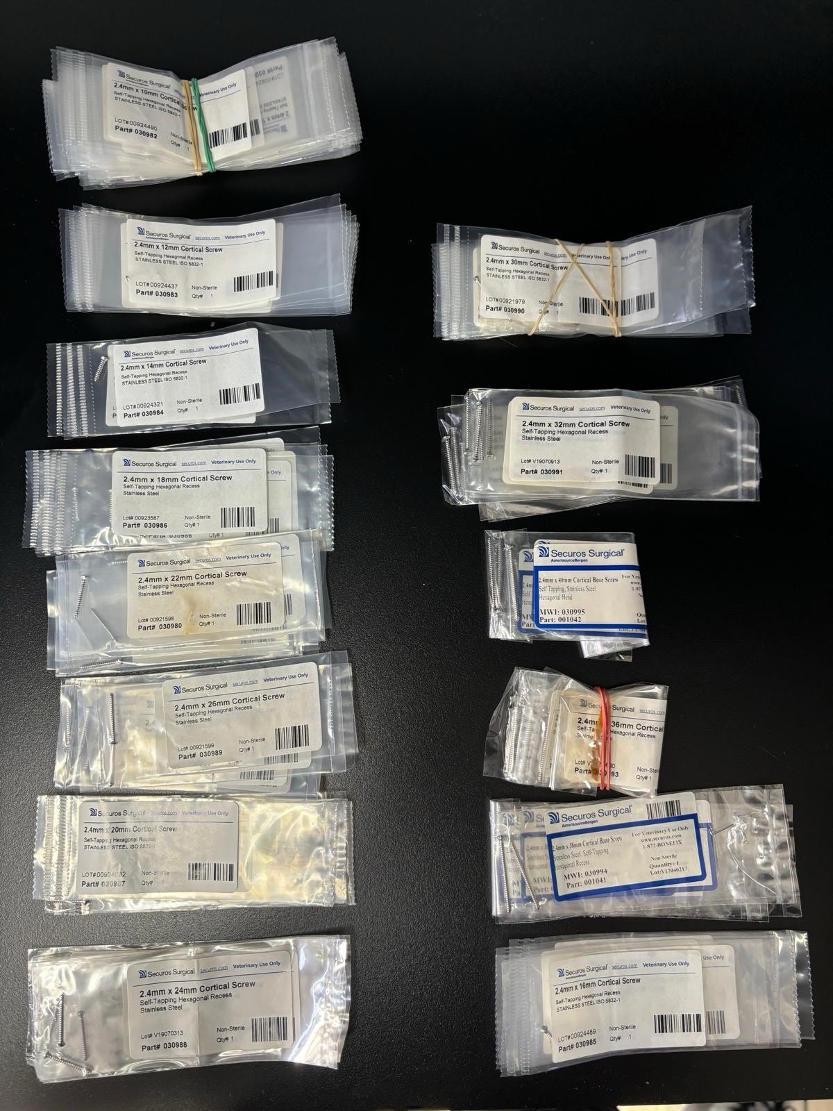 TTA Surgery Implants (Cages, Plates, Screws And Tray) Securos