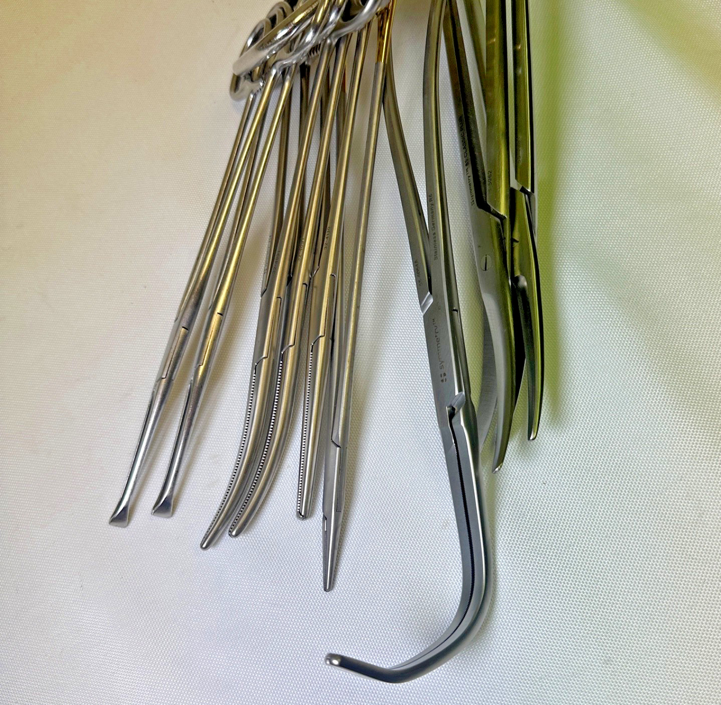 14 Piece Codman Jarit CVT Open Chest Instrument Set w/ Sterlization Case