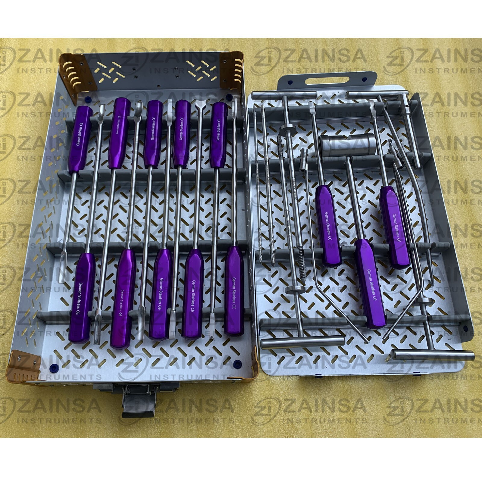 Cement Removal Instruments, Femoral Elevator Cement Removal Set Orthopedic Tools