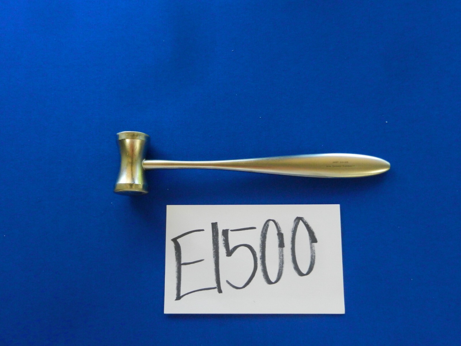 E1500 Jarit Surgical Lucae 1″ Diameter Mallet 5oz 250-408