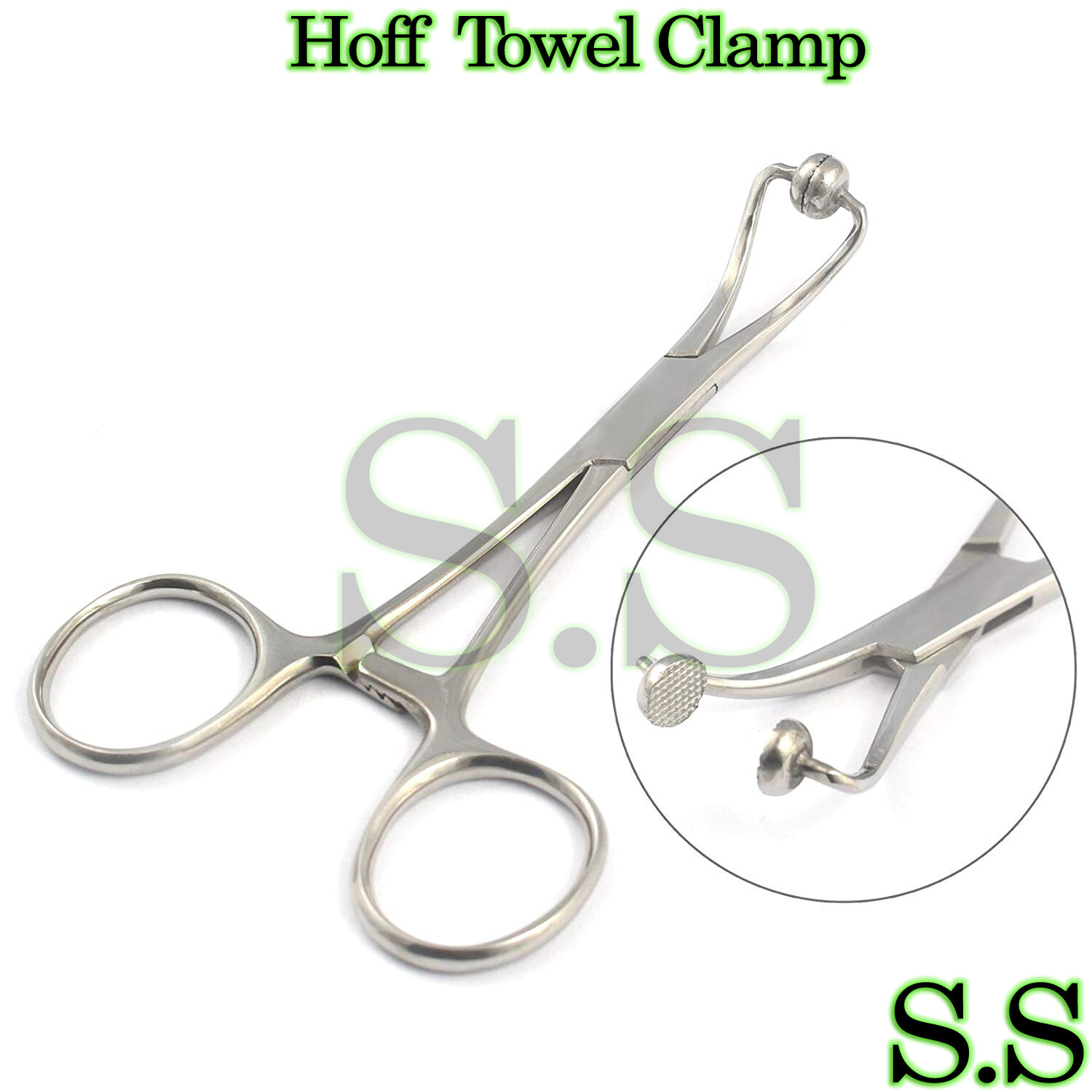 HOFF TOWEL CLAMPS 4.5” Surgical Dental Instruments Supply