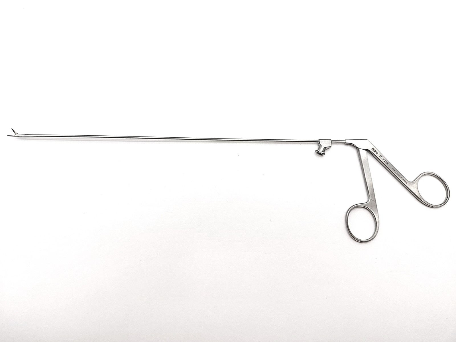 Aesculap OP311R Micro Laryngeal Scissors Curved Left Tubular Shaft 325mm