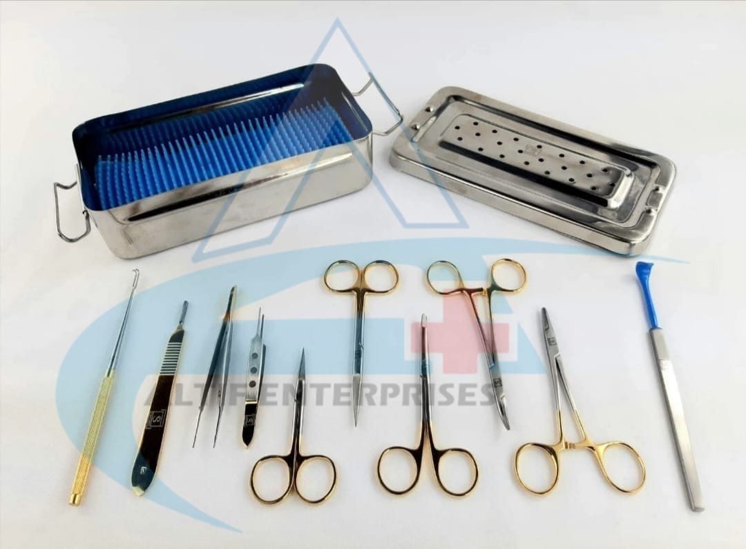 11 Pieces Blepharoplasty Kit Plastic Surgery Instruments Kit High Quality