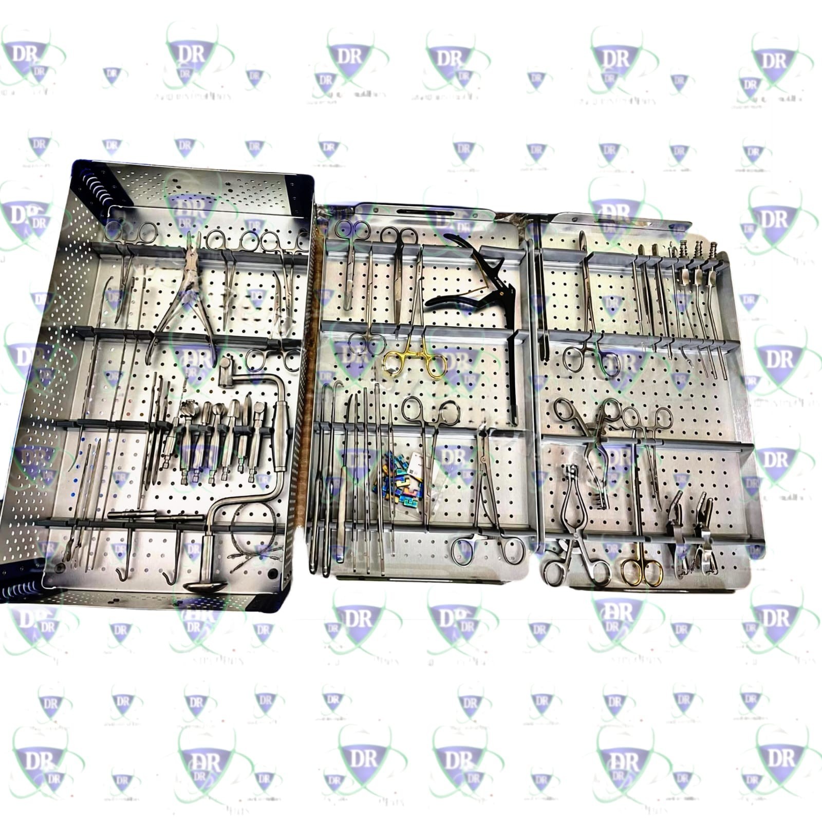 New Basic Cranial Surgery Complete Instruments Set Surgical Orthopedic