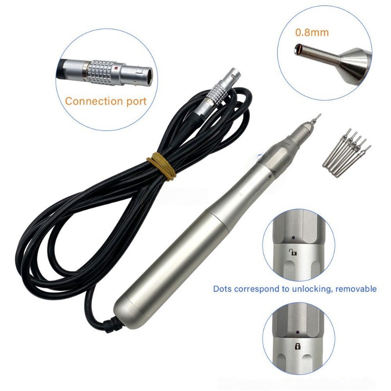 Fue Hair Follicle Extractor Machine 0.8mm Punch Hair Transplant Extraction Motor
