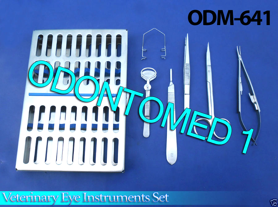 Standard Veterinary Eye Set Surgical Veterinary Instruments,ODM-641