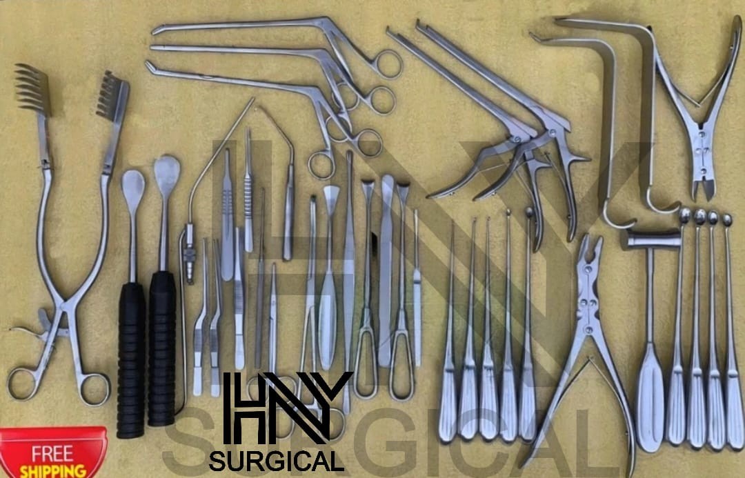 Laminectomy complete Instruments Full set of 39 PCs Spine Orthopedic instruments