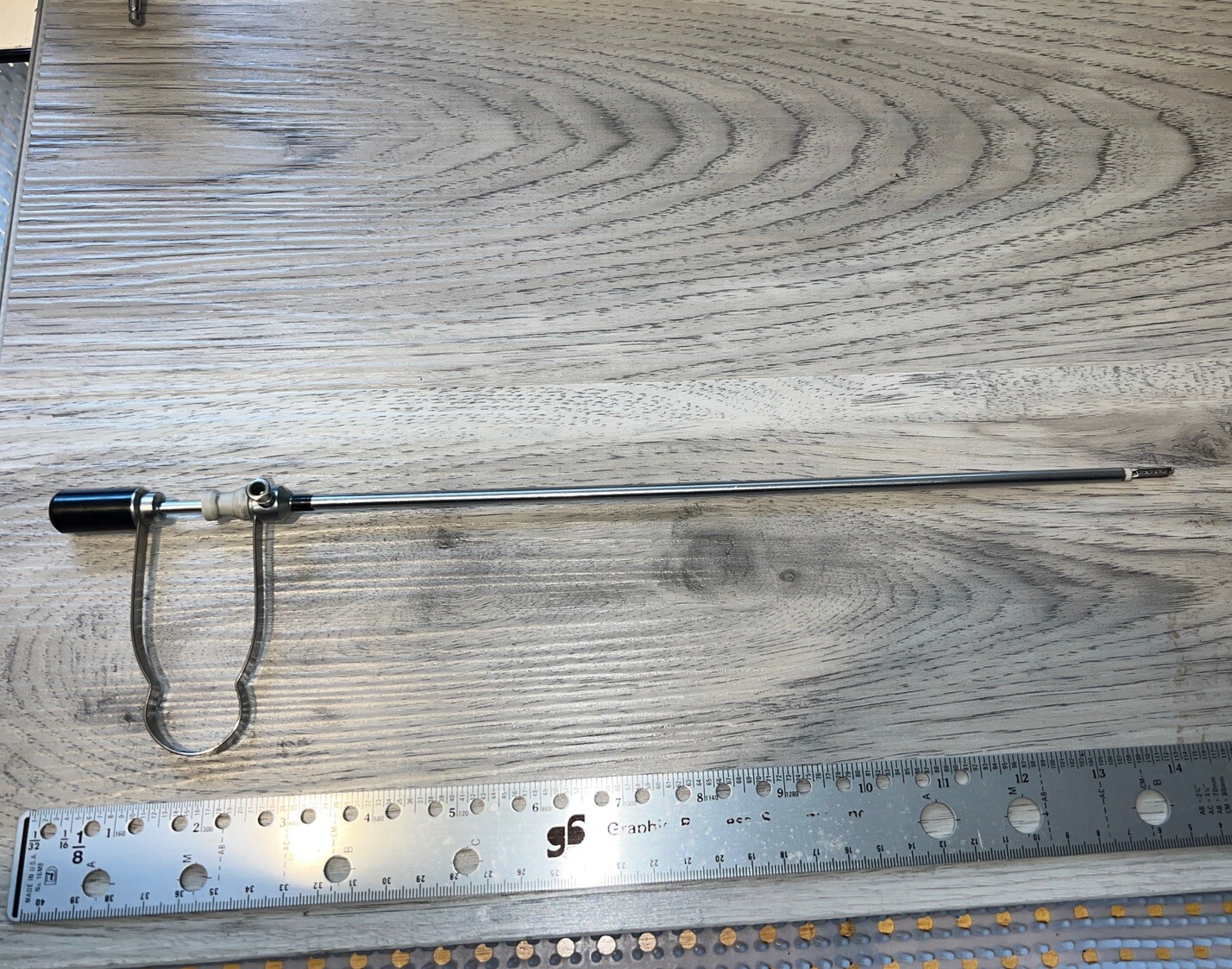 D4499 Wisap Surgical U-Handle 5mm 30cm Kleppinger Forceps