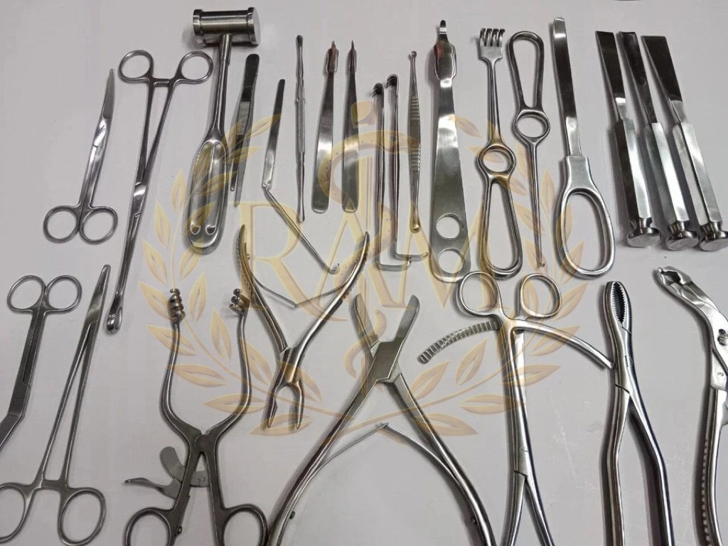 Basic Orthopedic Surgery Kit German Orthopedic Surgical instruments Set of 25 PC