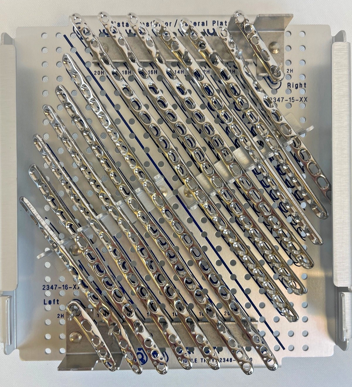 Zimmer 2348-30 Periarticular Instrument Set w/ 2348-40-50 Fibula Set Orthopedics
