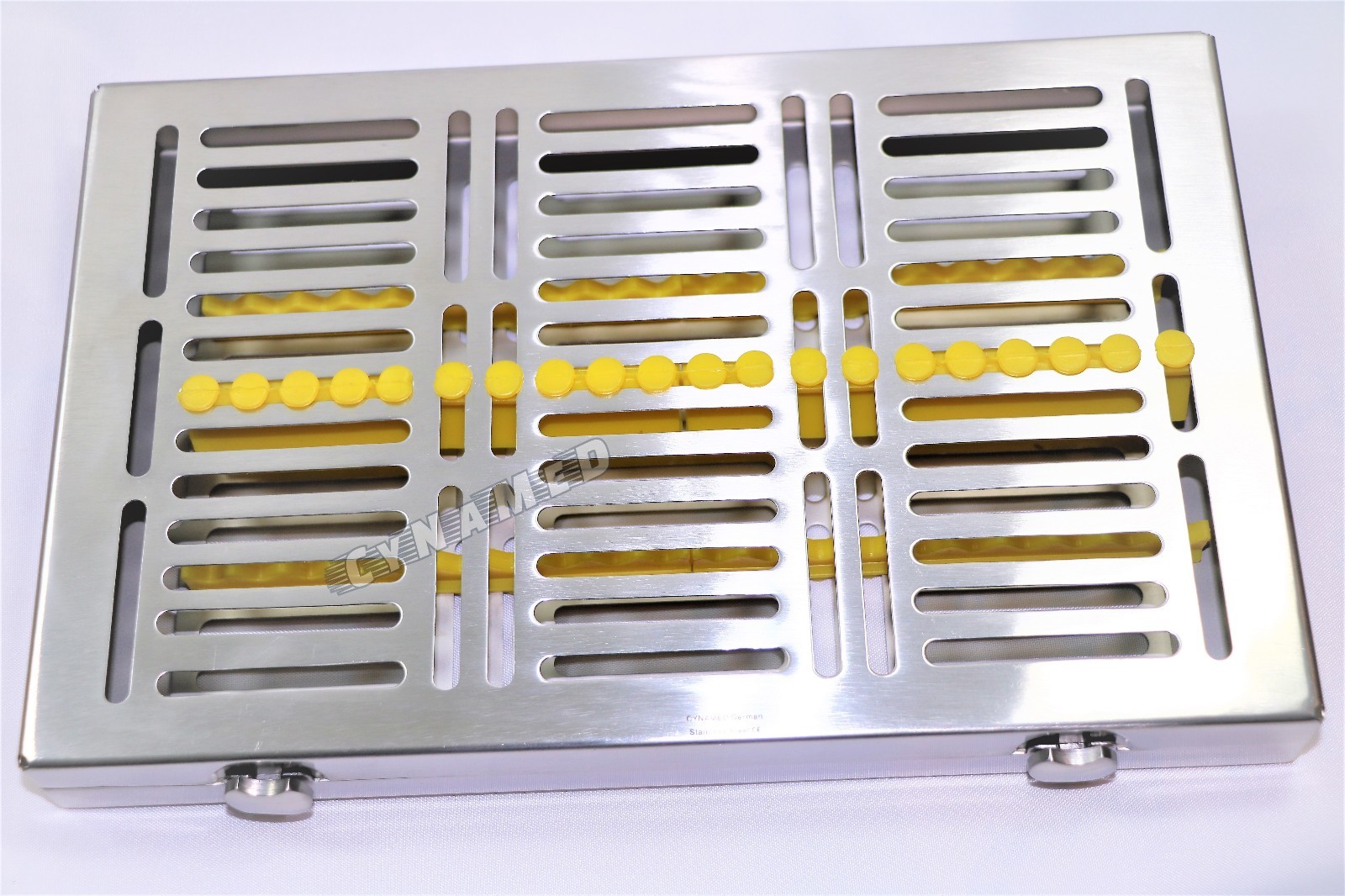 GERMAN 3 DENTAL SURGICAL AUTOCLAVE STERILIZATION CASSETTES FOR 20 INSTRUMENTS