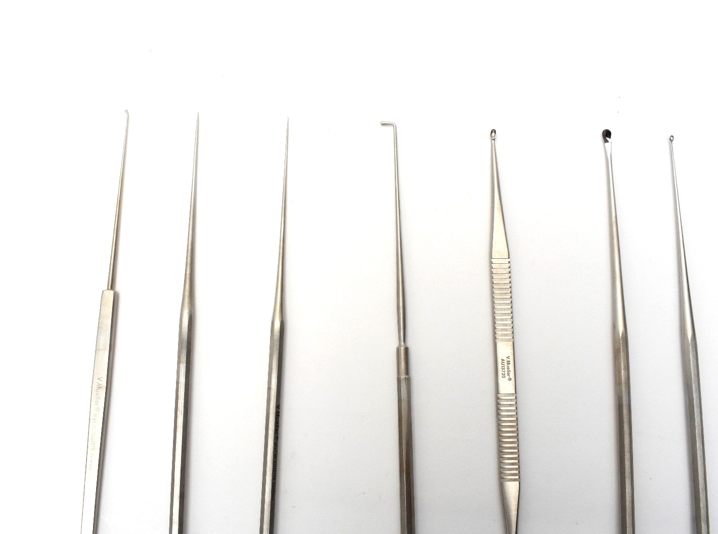 V. Mueller AU15040 Micro Ear Otology Stapes Instrument Set