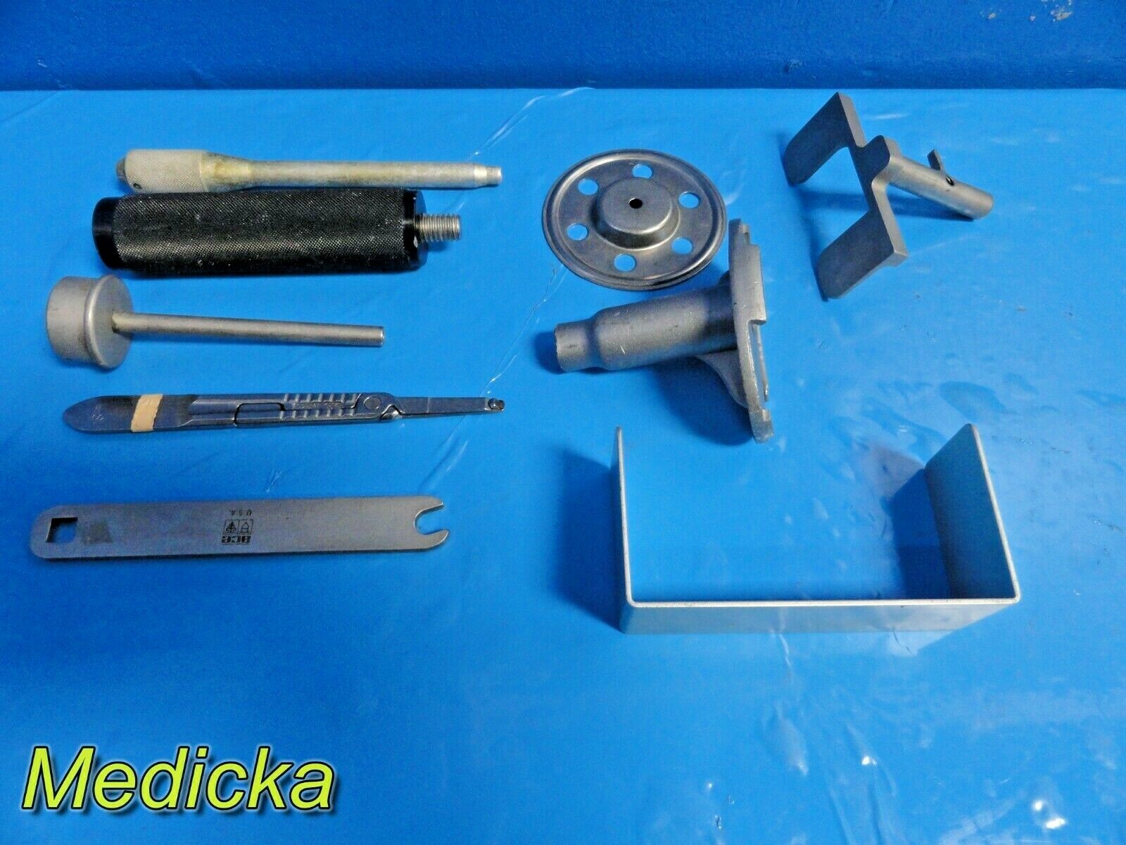 28X Stryker Howmedica Ostenoics ACE Assorted Orthopedic Instruments & Case~18753