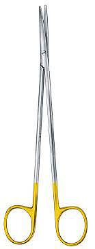 METZENBAUM Scissor, 9″, Curved, Standard Pattern Tungsten Carbide Blades