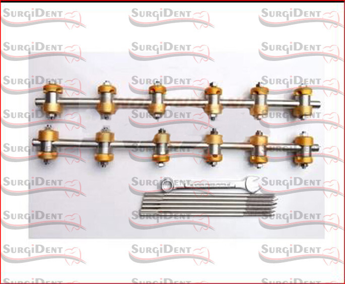 External Fixator 5 mm A.O Set of 9 Pcs Orthopedic Instruments