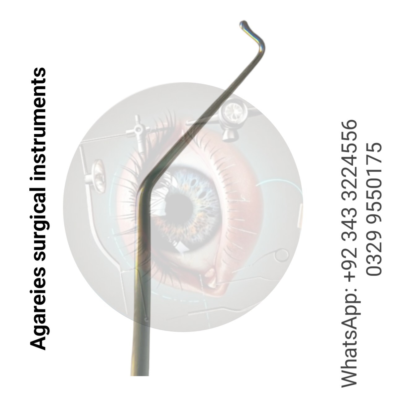 Ophthalmic Chang Phaco Chopper – Microfinger with 0.9 mm Long Quick Chopper