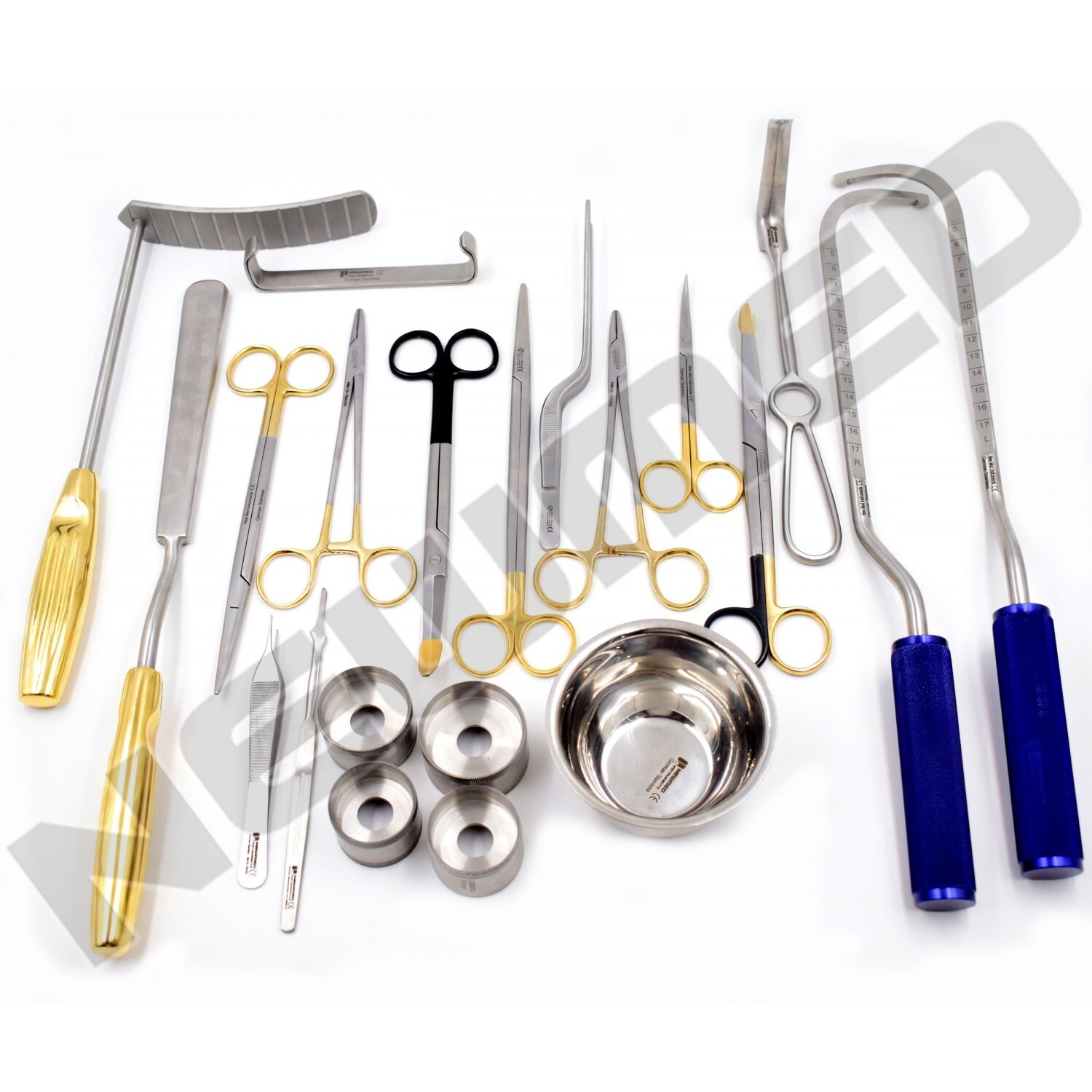 Mammaplasty instruments set