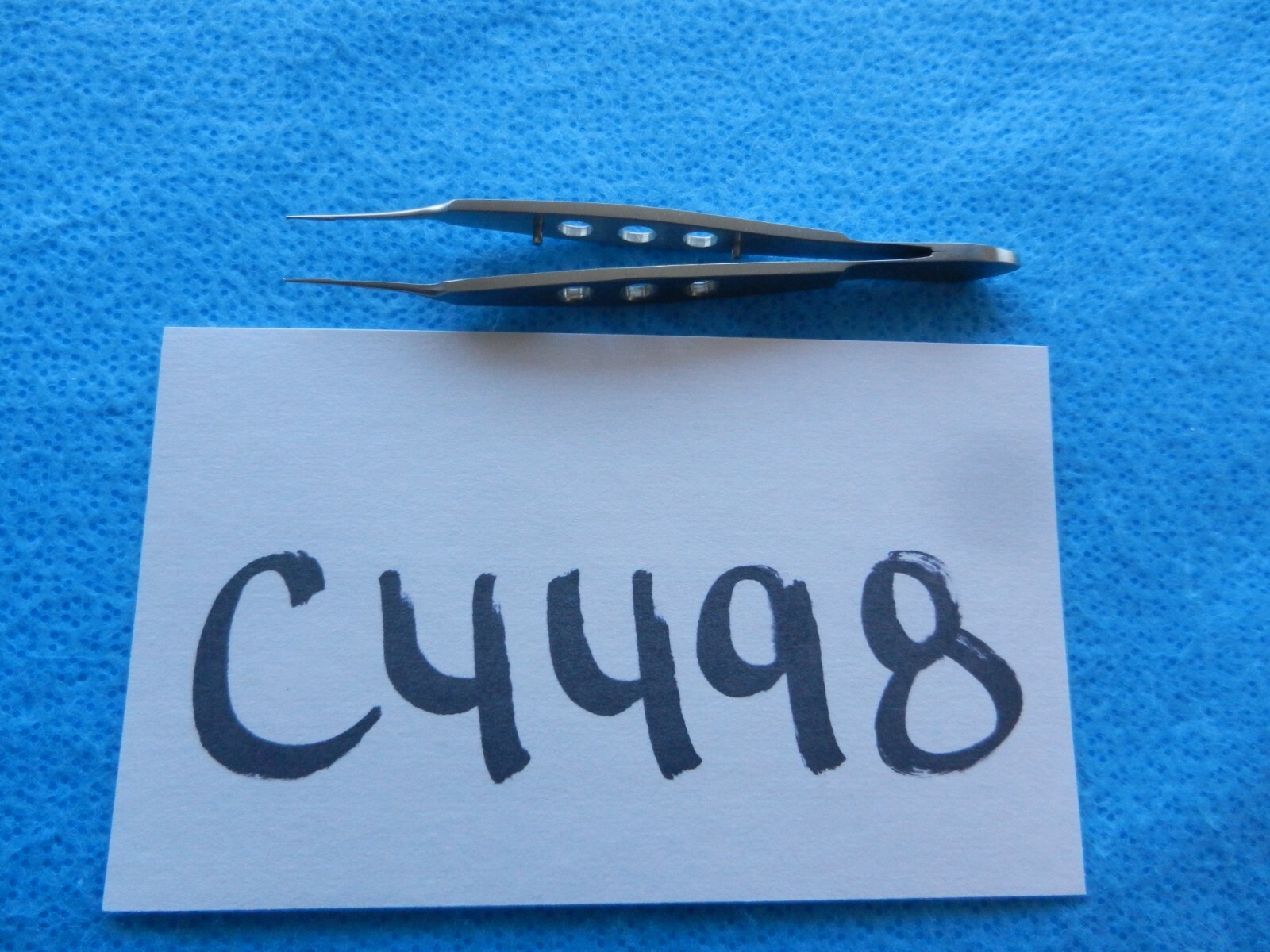 Carrington Surgical Ophthalmic 1×2 Teeth Forceps CSI-1020F