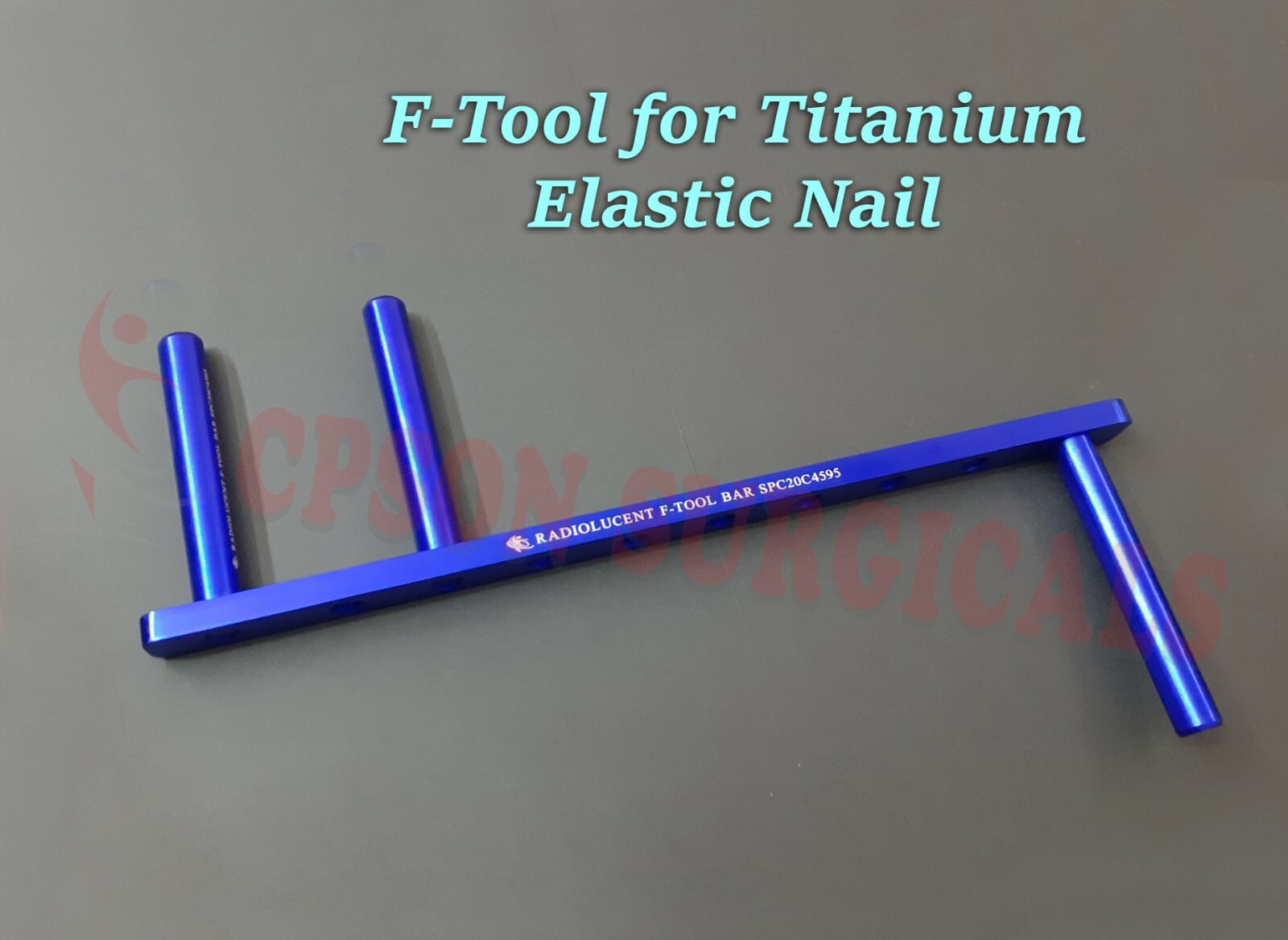 Orthopedic F-Tool for Titanium Elastic Nail Surgical Instrument