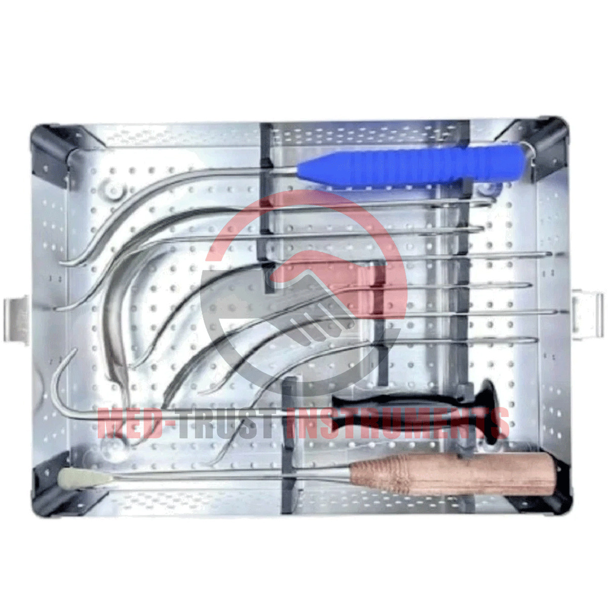 Hip Joint Surgical Retractors Set 9 Pcs | Orthopedic Instruments Stainless Steel