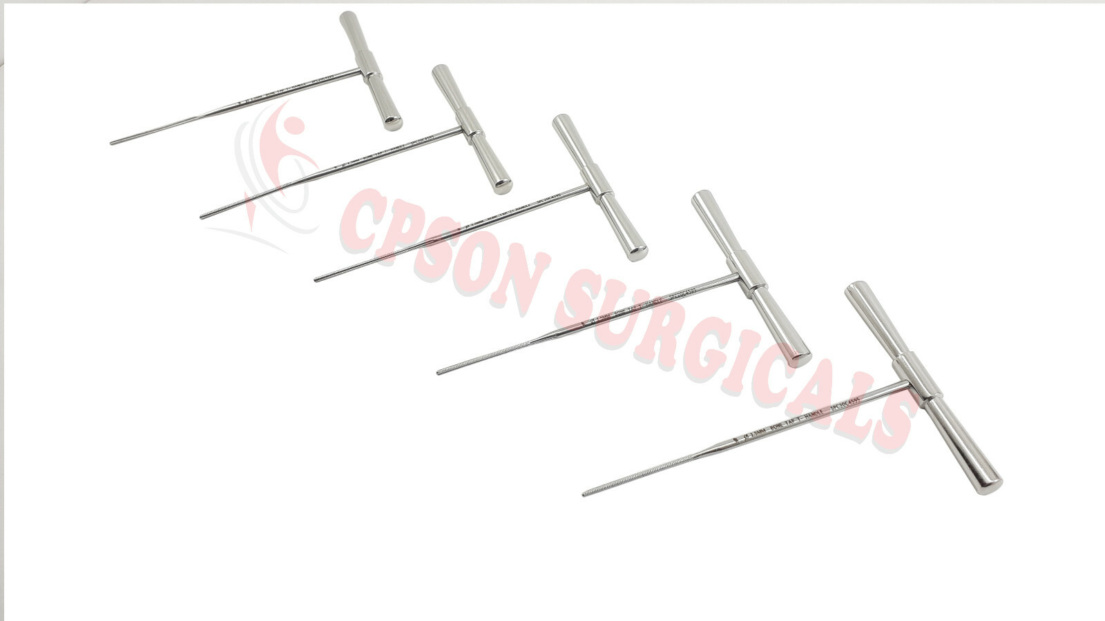 Orthopedic T Handle Bone Tap Surgical Instrument Lot of 5pcs