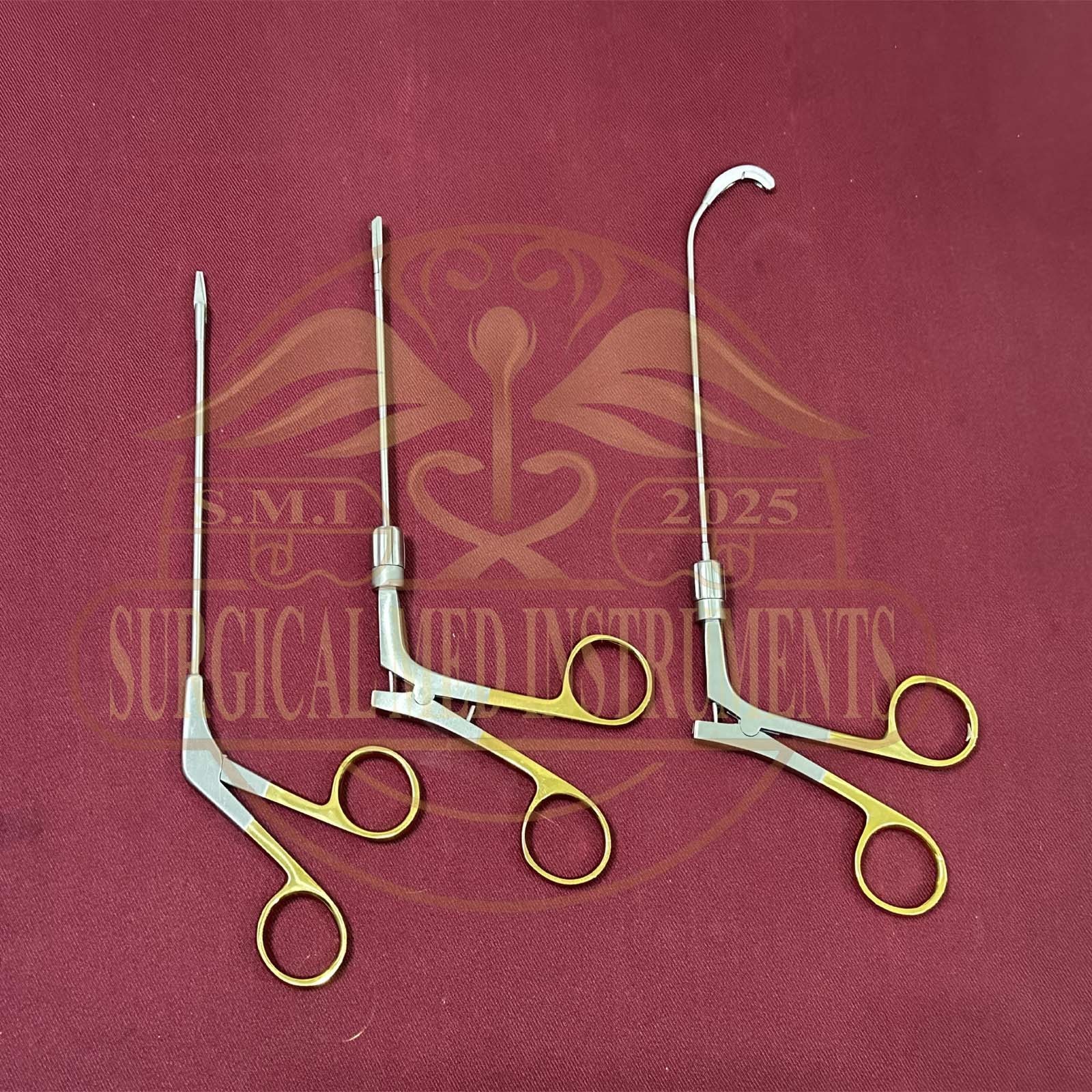 Fess Instruments Set, Endoscopic Sinus 3 Pcs ENT Surgery Instrument German steel