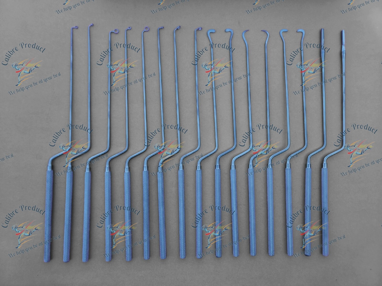 Neuro Hardy Pituitary Curettes Set Of 16 Transsphenoidal Surgical Instruments