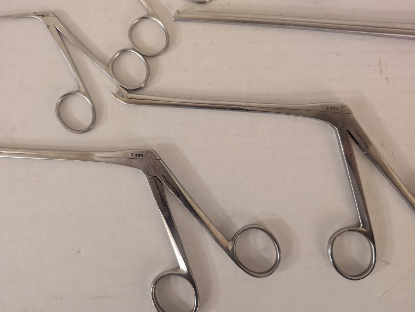 Lot of 15 Assorted Surgical Rongeurs and others V.Muller
