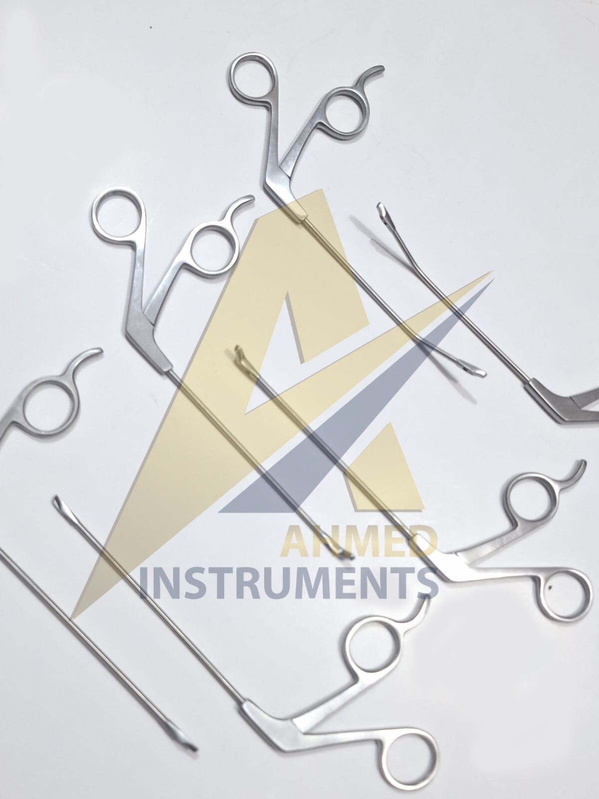 Arthroscopy Forceps Set of 10 Pcs With Sterilization Box Knee Arthroscopy A+