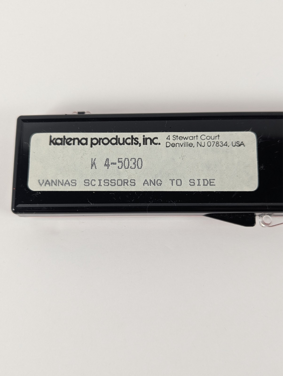 Vintage Katena K4-5030 Vannas Angled to Side Scissors