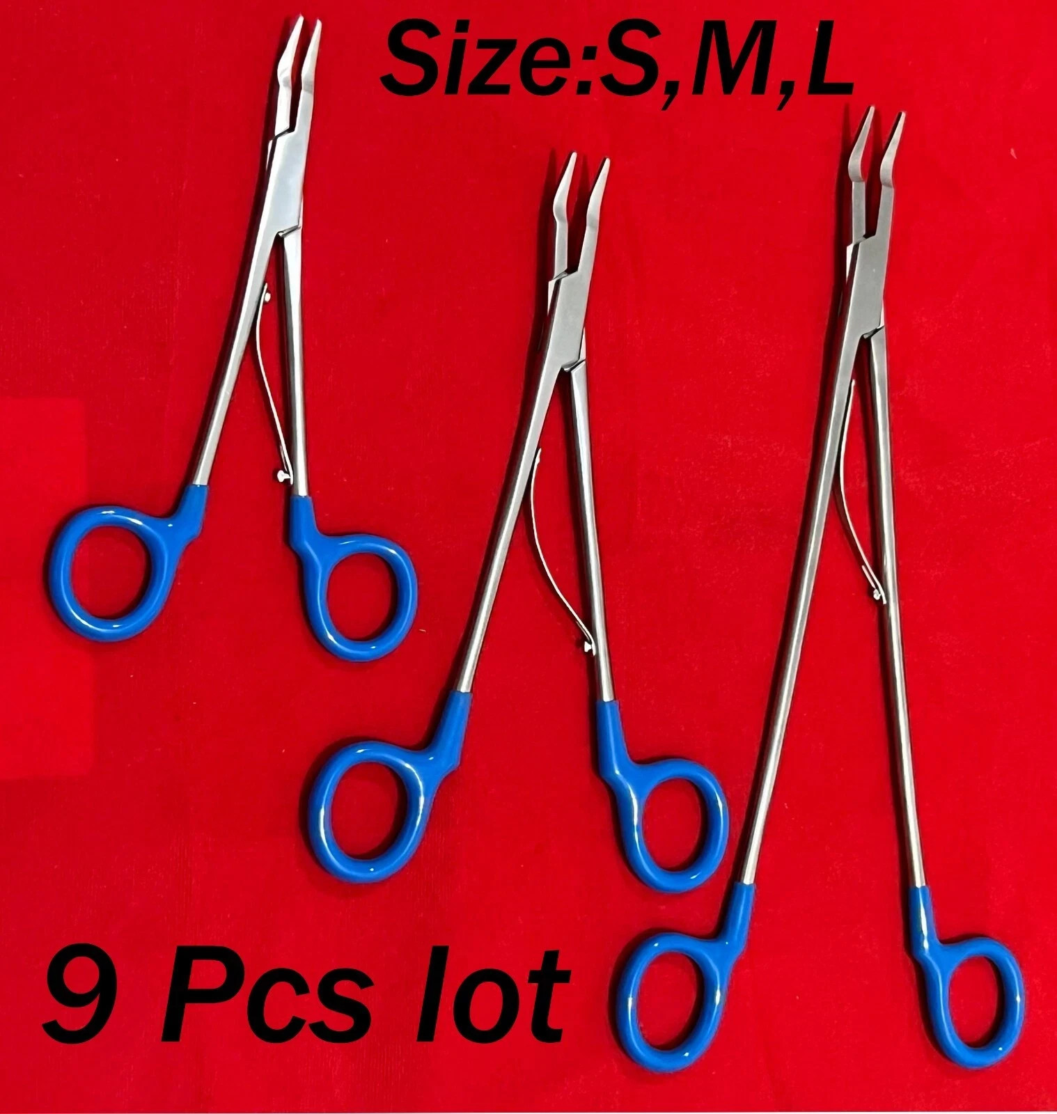 Lot of 12pcs Open Surgical Ligating Clip Applicator 6″ Surgical Polymer Ligating
