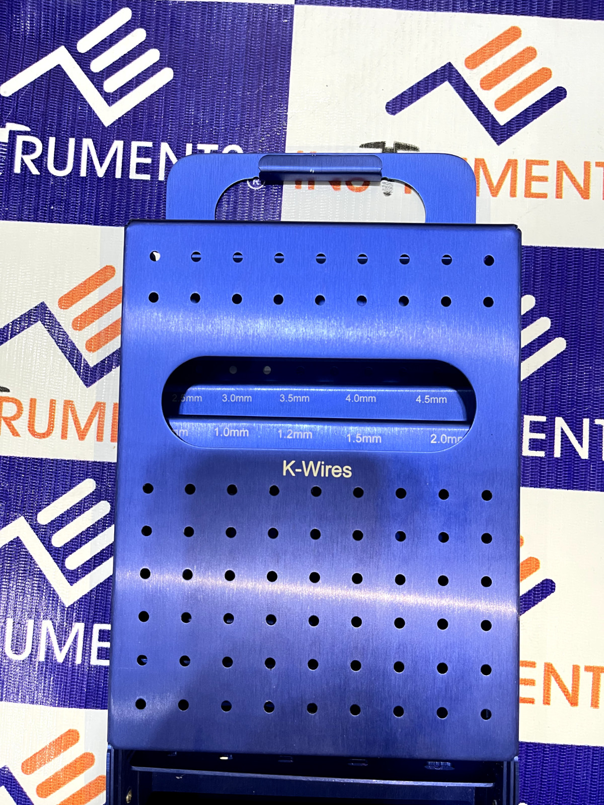 Kirschner Wires holding Empty Box for 0.8mm to 4.5mm K Wires (1 Pc)