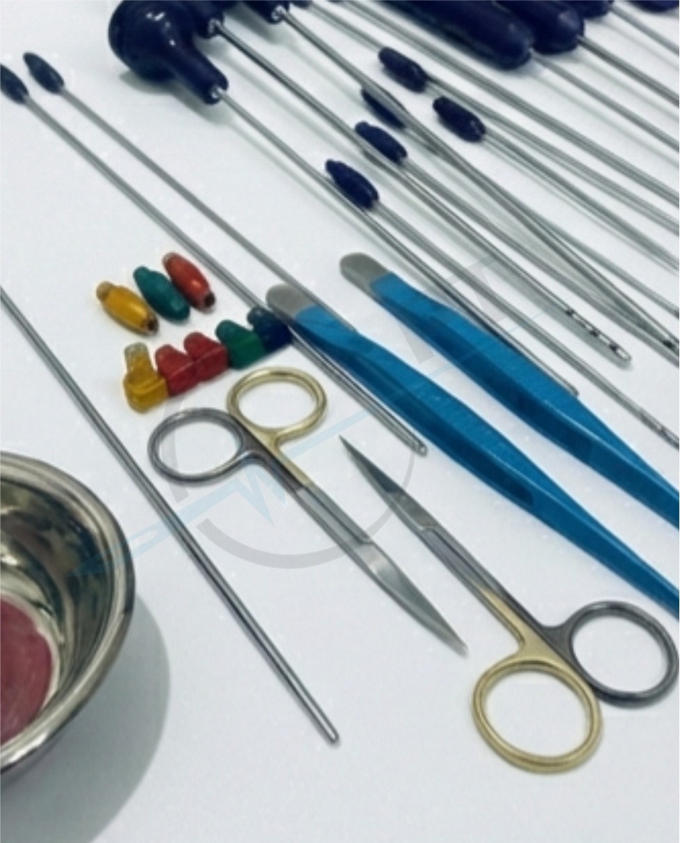 Liposuction Cannulas Set For Face and Neck Surgery Of 40 Pcs
