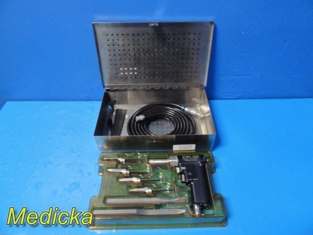 3M STAPLIZER Powered Metaphyseal Stapler System W/ Attachments, Hose, Case~38968