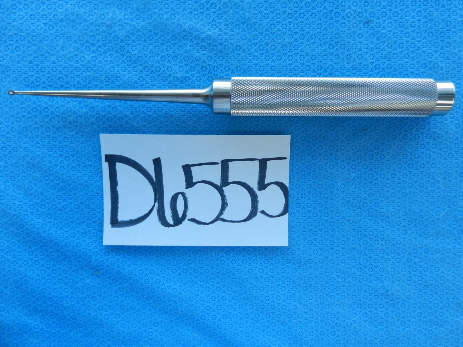 D6555 Jarit Cobb Straight Oval Cup Orthopedic Curette Size 3-0 27.9cm 240-175