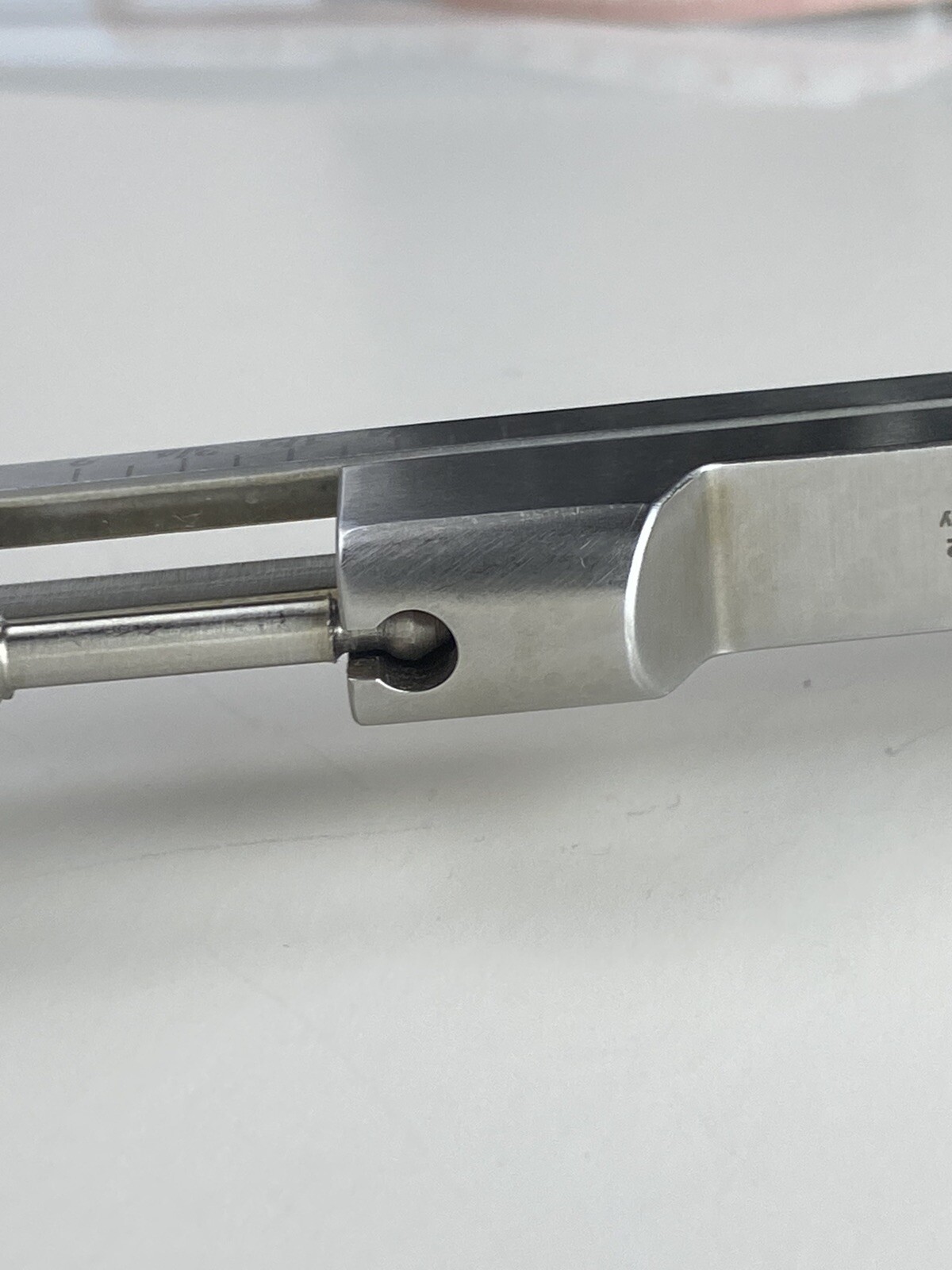 Miltex 27-32 Lowman Bone Clamp 1in Jaw Width 1 x 2 Prong 7in Length Calibrated