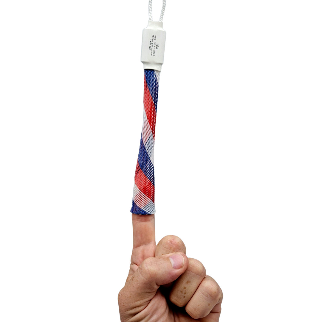 Patriotic Nylon Finger Trap Set (5) Upper Extremity Traction Casting Surgical