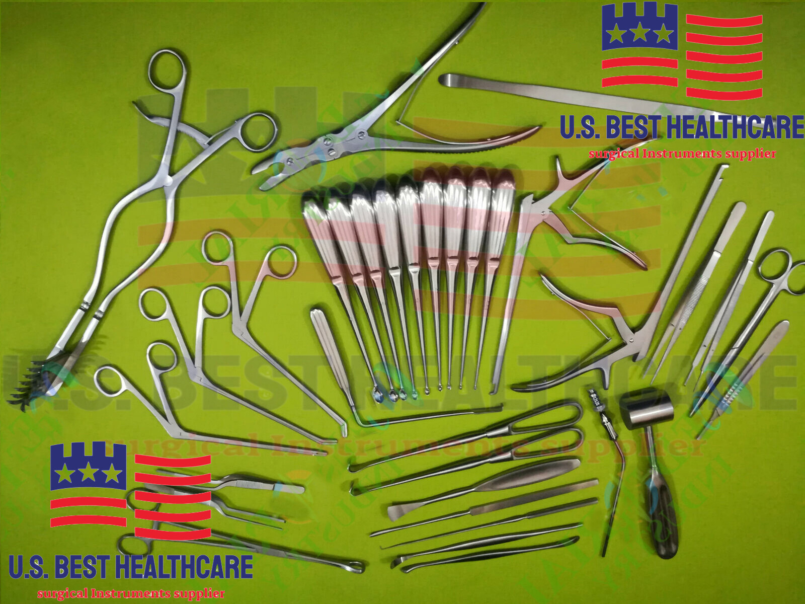 Laminectomy Set 35 Pcs Surgical Orthopedic Surgical Instruments
