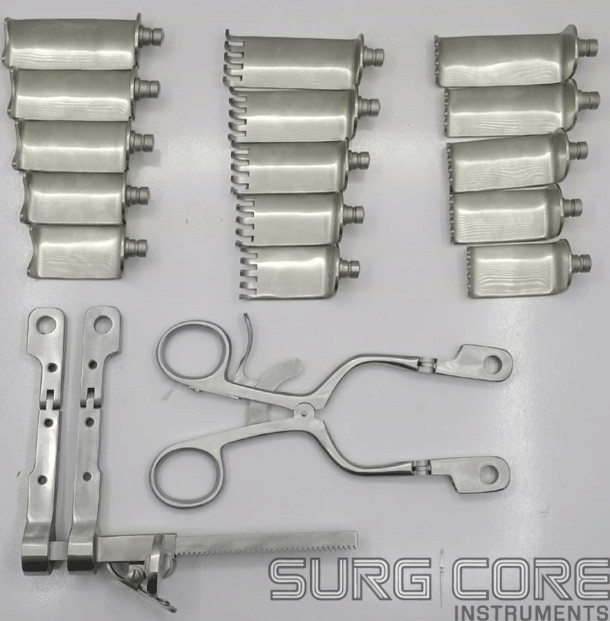 Caspar Neuro Cervical Spine Retractor Set Orthopaedic Surgical Instruments