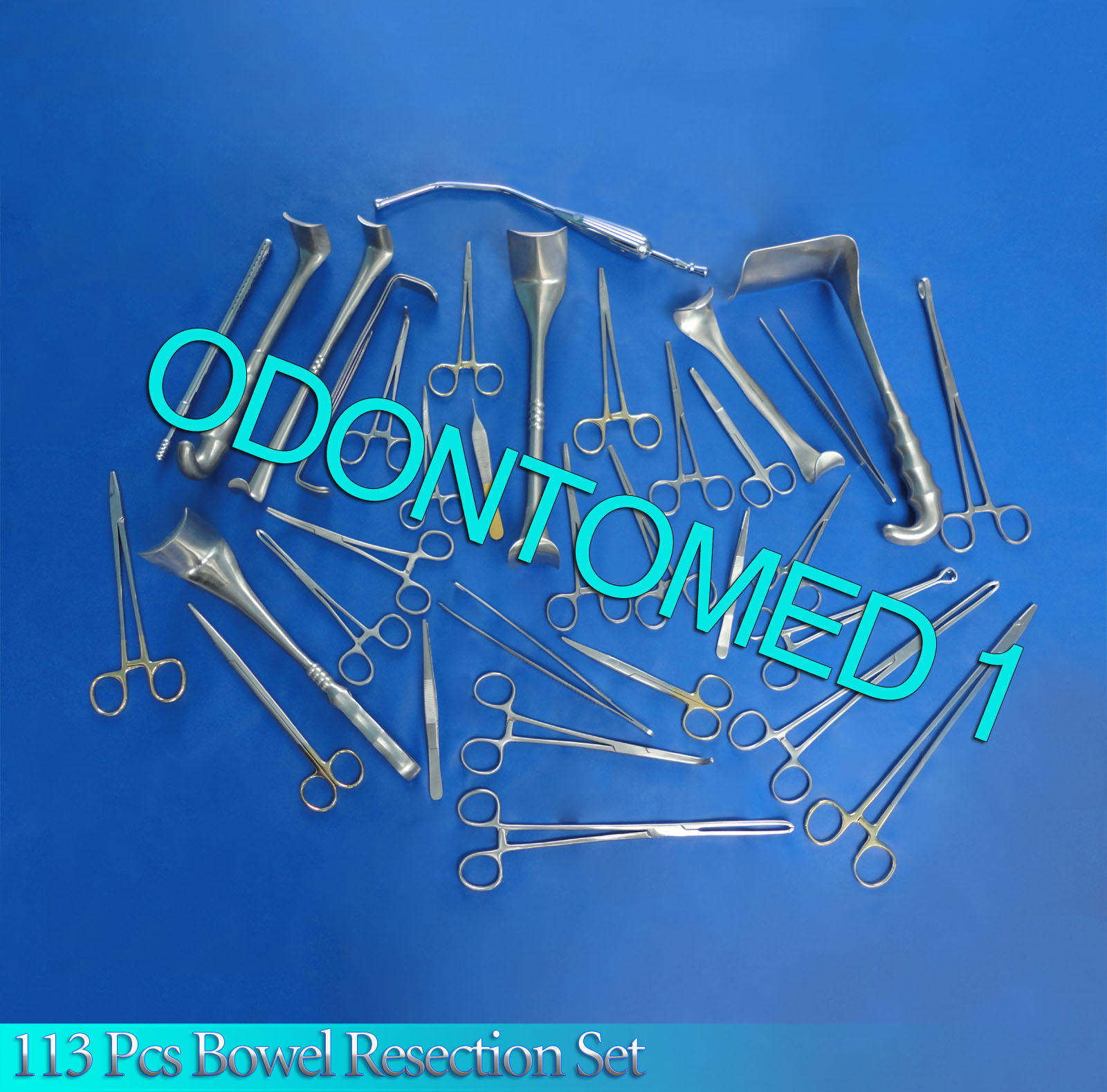 113 Pcs Basic Bowel Resection Set Surgical Instrument