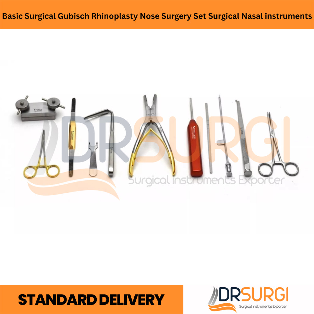 Basic Surgical Gubisch Rhinoplasty Nose Surgery Set Surgical Nasal instruments