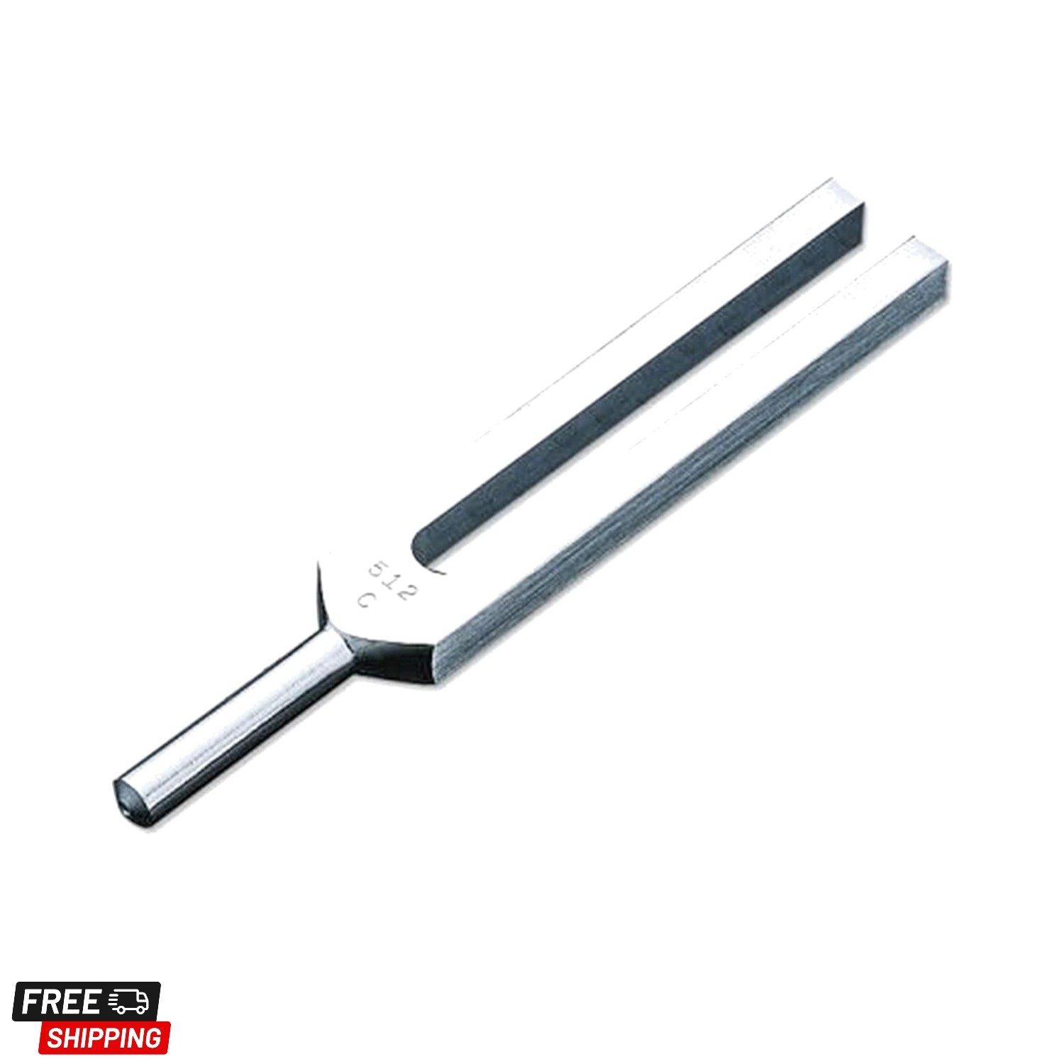 Medical-Grade C512 Hz Tuning Fork – Fixed Weights, Non-Magnetic, Lightweight,…