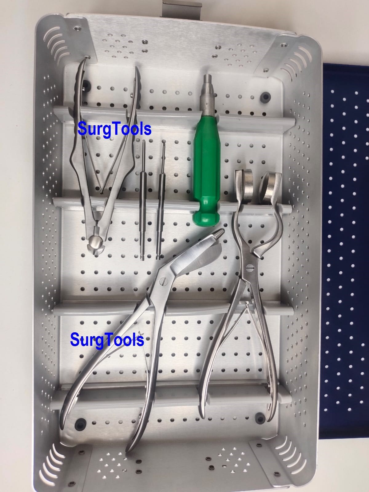 Maxillofacial Instruments Mesh Bender Mesh Cutter Mesh Scissor with Screwdriver