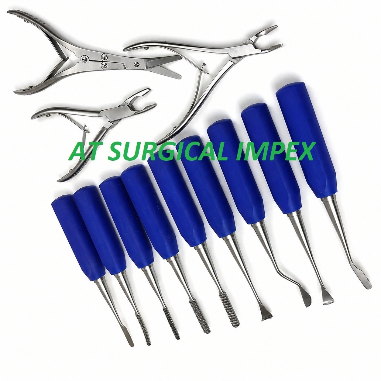 Rhinoplasty Preservation Instrument Set 12 Pcs Nose Plastic Surgery Tools